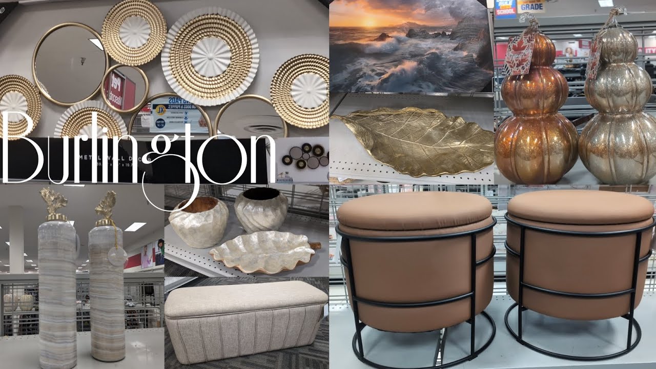 Burlington Shop With Me| Home Decor| Furniture| Wall Decor| Kitchen | Fall Decor | Bath| Bedding