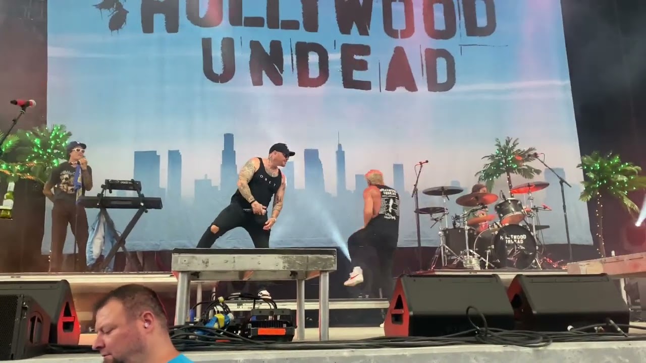 Hollywood Undead - City of the Dead live at Hartford Healthcare Amphitheater 07/31/22