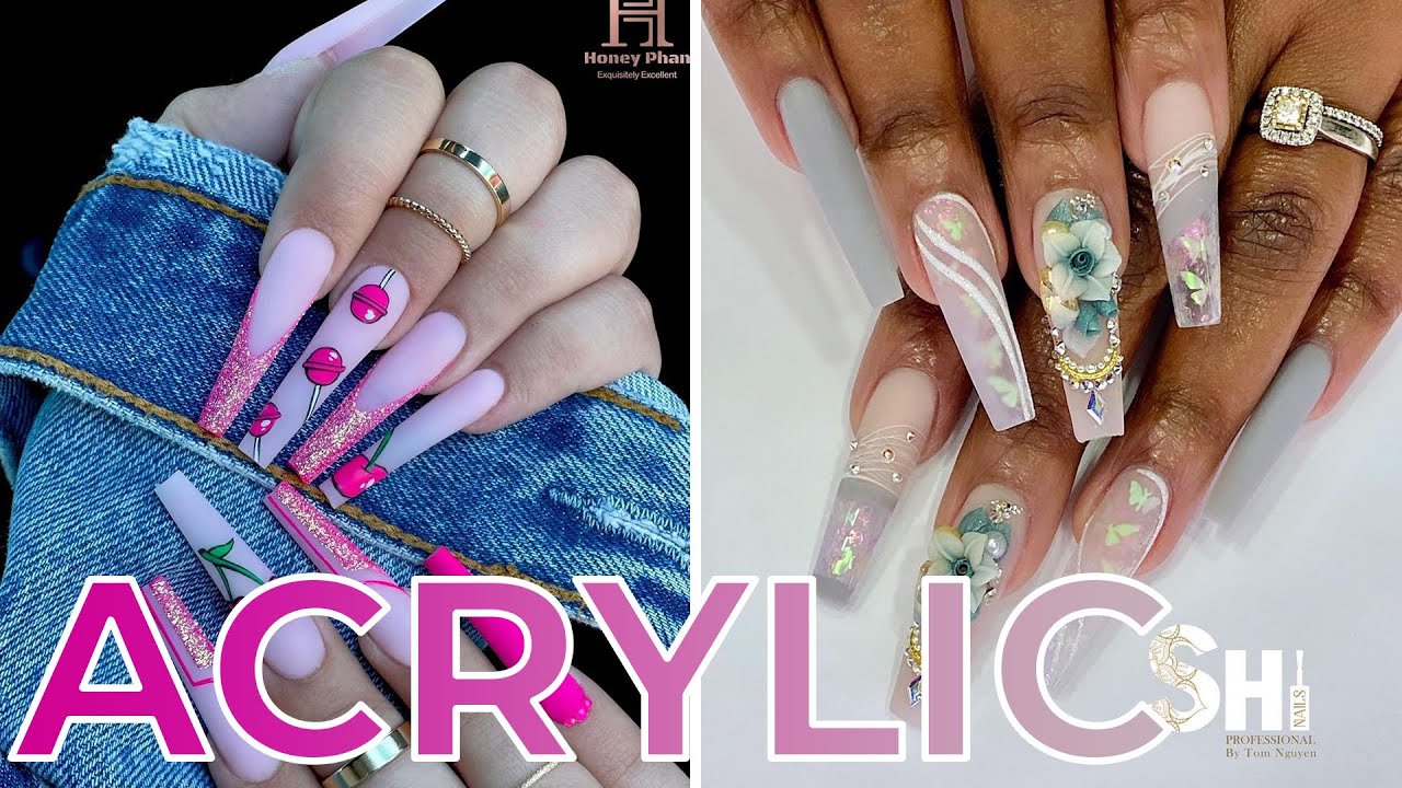 ✨209✨Amazingly Beautiful Acrylic Nail Art Designs Compilation 💅