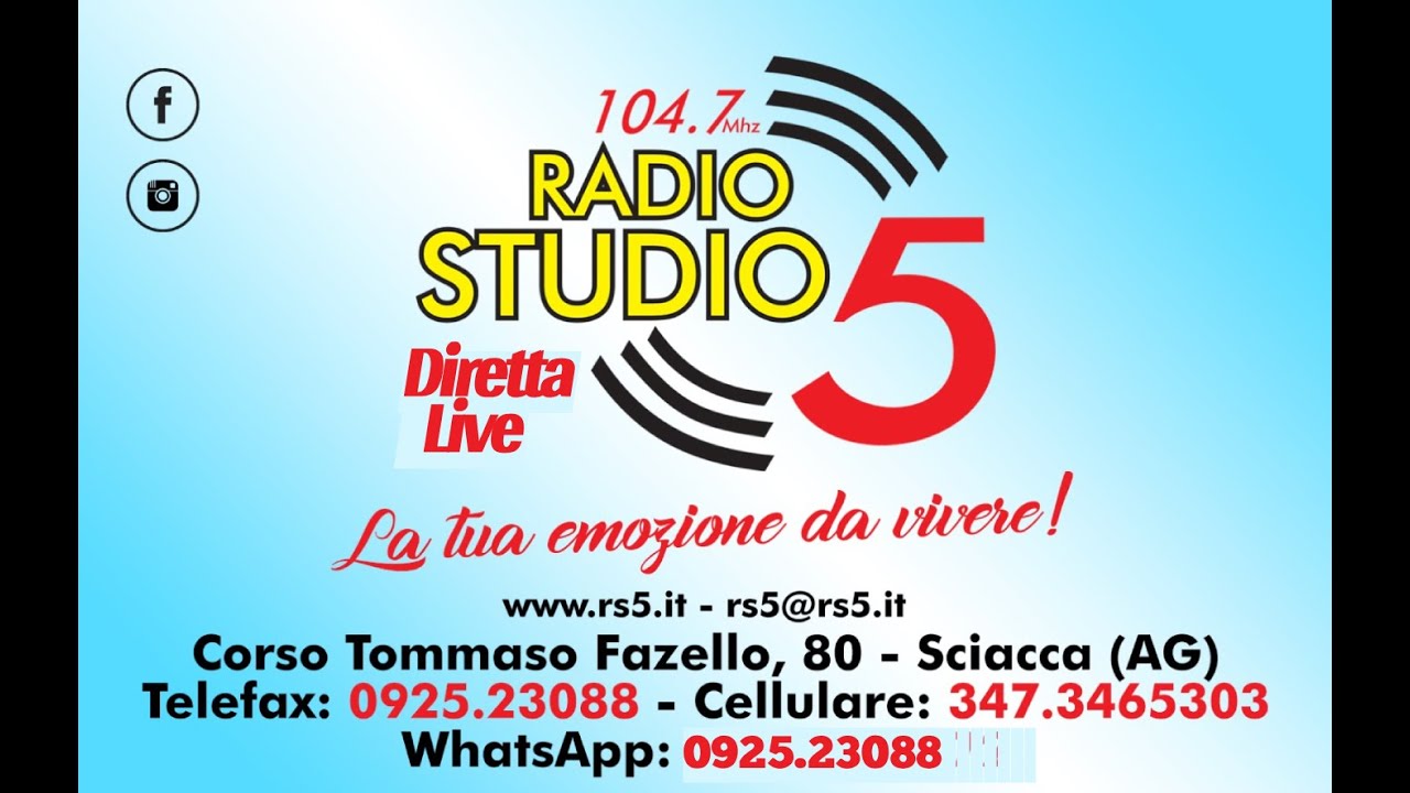 RADIO STUDIO 5 SCIACCA LIVE