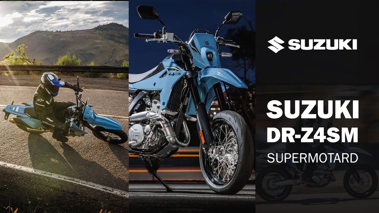 Suzuki DR-Z4SM / De ULTIEME splinternieuwe SUPERMOTARD