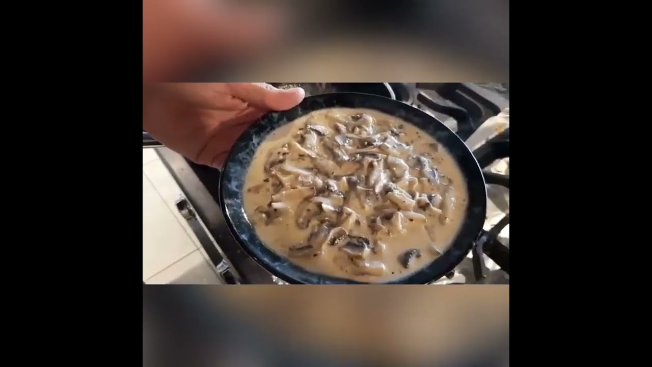 mantar sos nasıl yapılır ! Tarifi ! mushroom sauce TURKEY