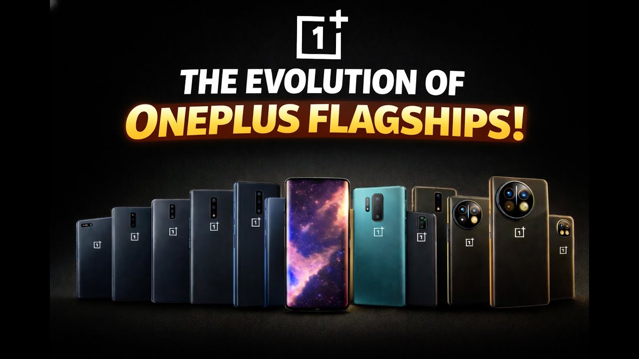 Evolution of OnePlus Flagship Series