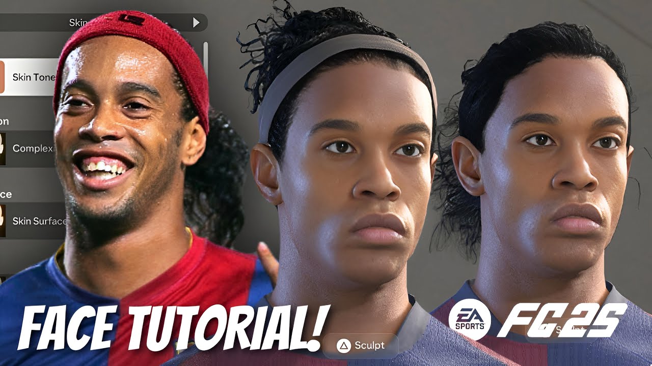 How to create RONALDINHO in EA FC25