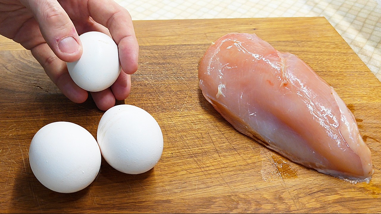 Беру Яйцо и Мясо — и делаю ШЕДЕВР!