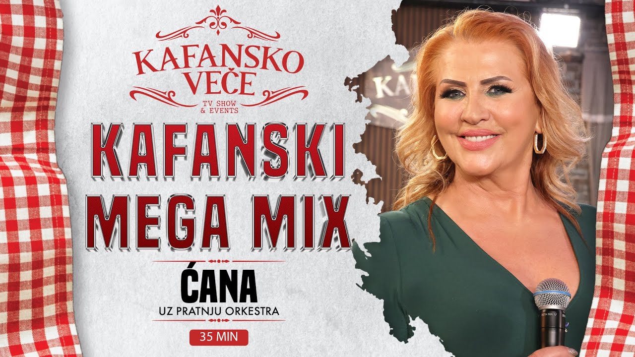 CANA - KAFANSKI MEGA MIX 35MIN | UZIVO | (ORK.GORAN TODOROVIC) | 2024 | KAFANSKO VECE