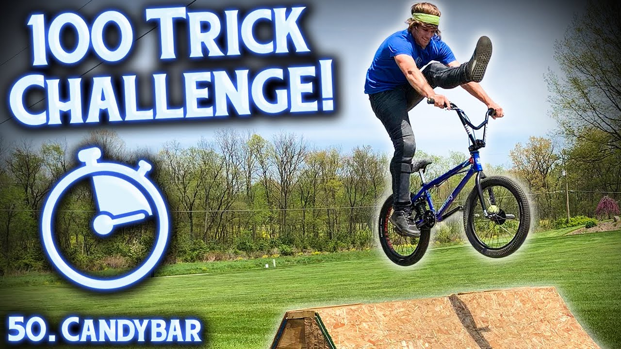 100 BMX Tricks In ONE HOUR!! - 10K Subscriber Challenge