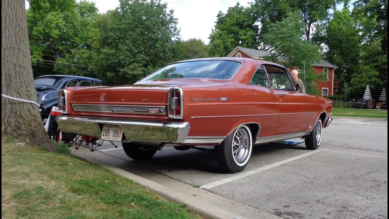 1966 Ford Fairlane 500XL in Ember Glow & 289 Engine Sound on My Car Story with Lou Costabile