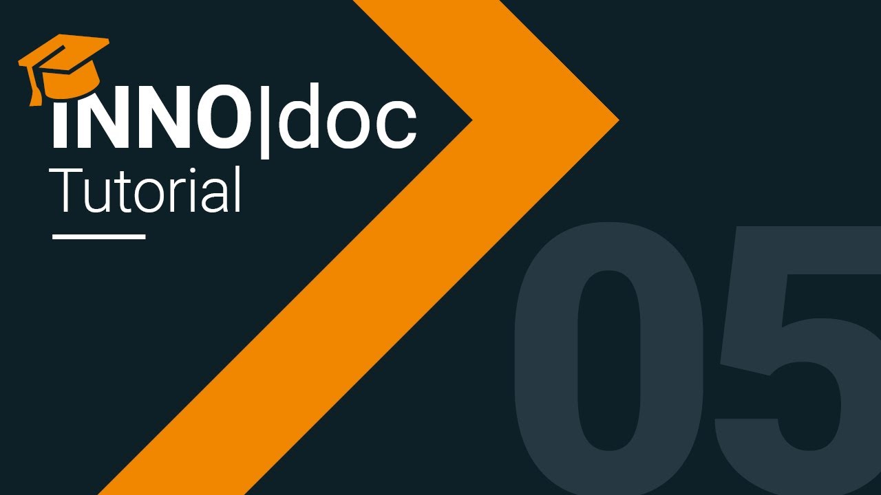 INNO|doc Tutorial - Kap. 5: Montagebericht - PDF Erstellung und Inhalt | INNOTECH Absturzsicherung