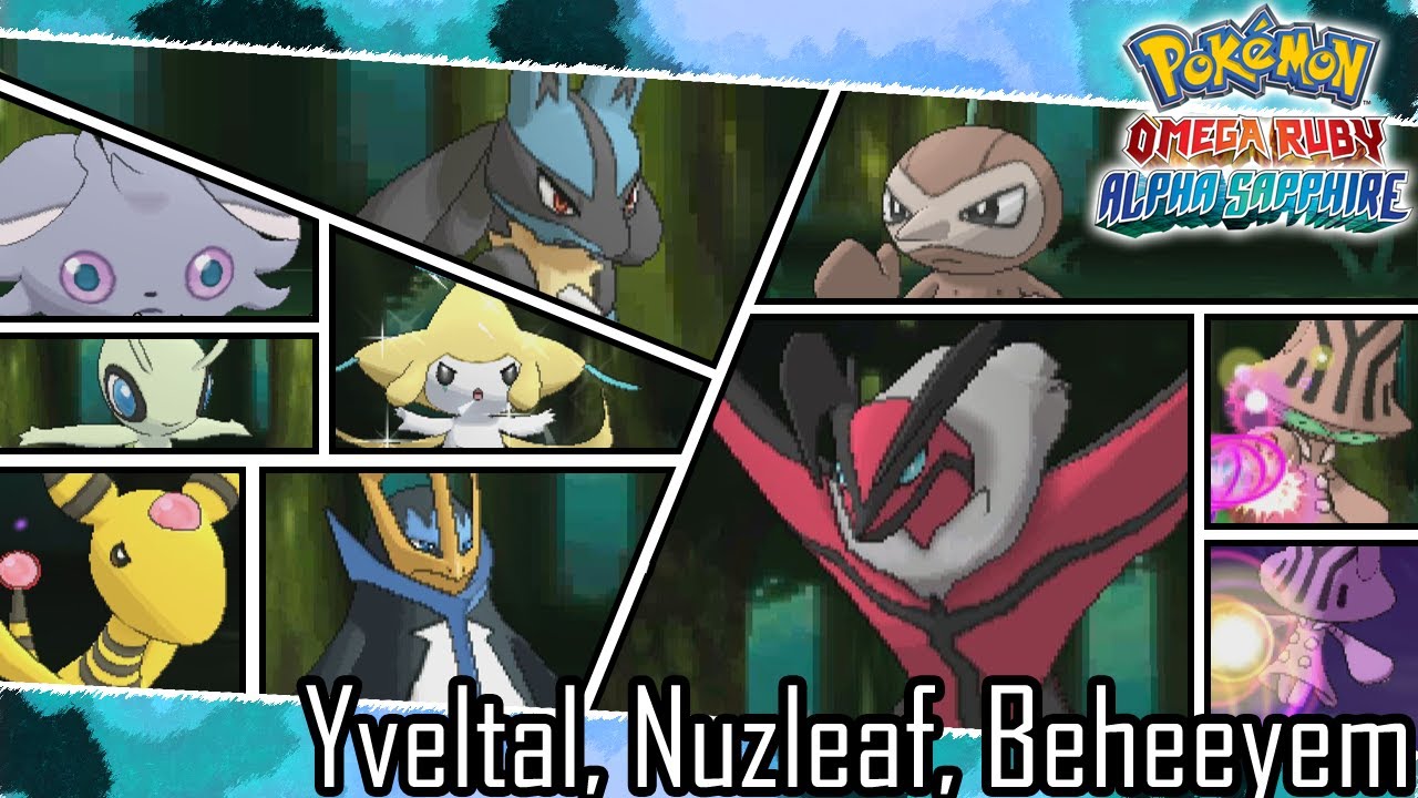PSMD+ORAS Hack Battle | Vs. Yveltal, Nuzleaf, & Beheeyem - Pokemon Omega Ruby/Alpha Sapphire