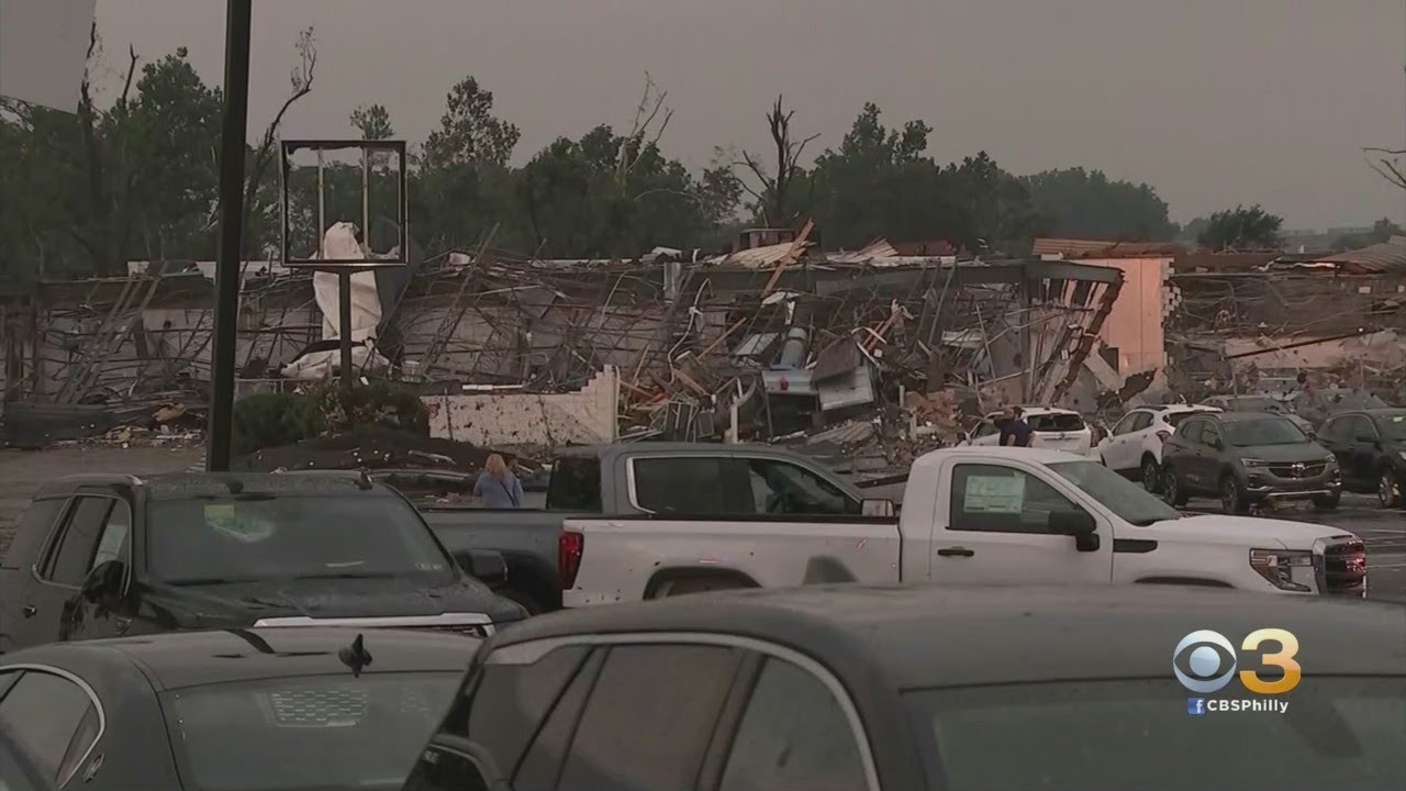Tornado Destroys Car Dealership In Faulkner, Bucks County