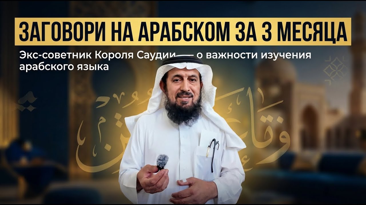 Доктор Абдуллах бин Фахд бин Абдул-Илях аль-Мушарриф - о важности изучения арабского языка