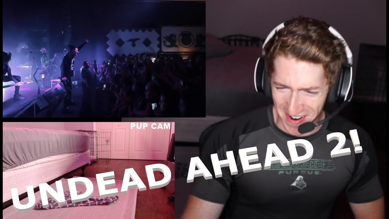 Chris REACTS to Motionless In White - Undead Ahead 2