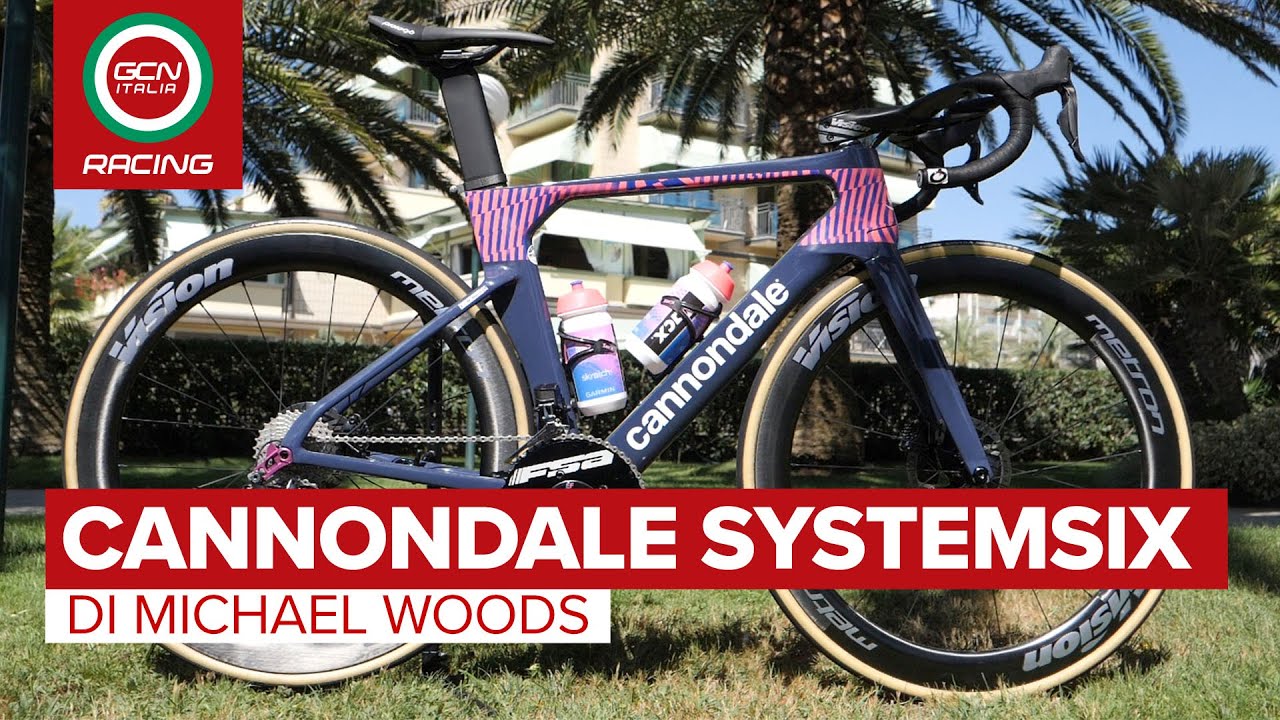 La Cannondale SystemSix di Michael Woods | Biciclette dei professionisti