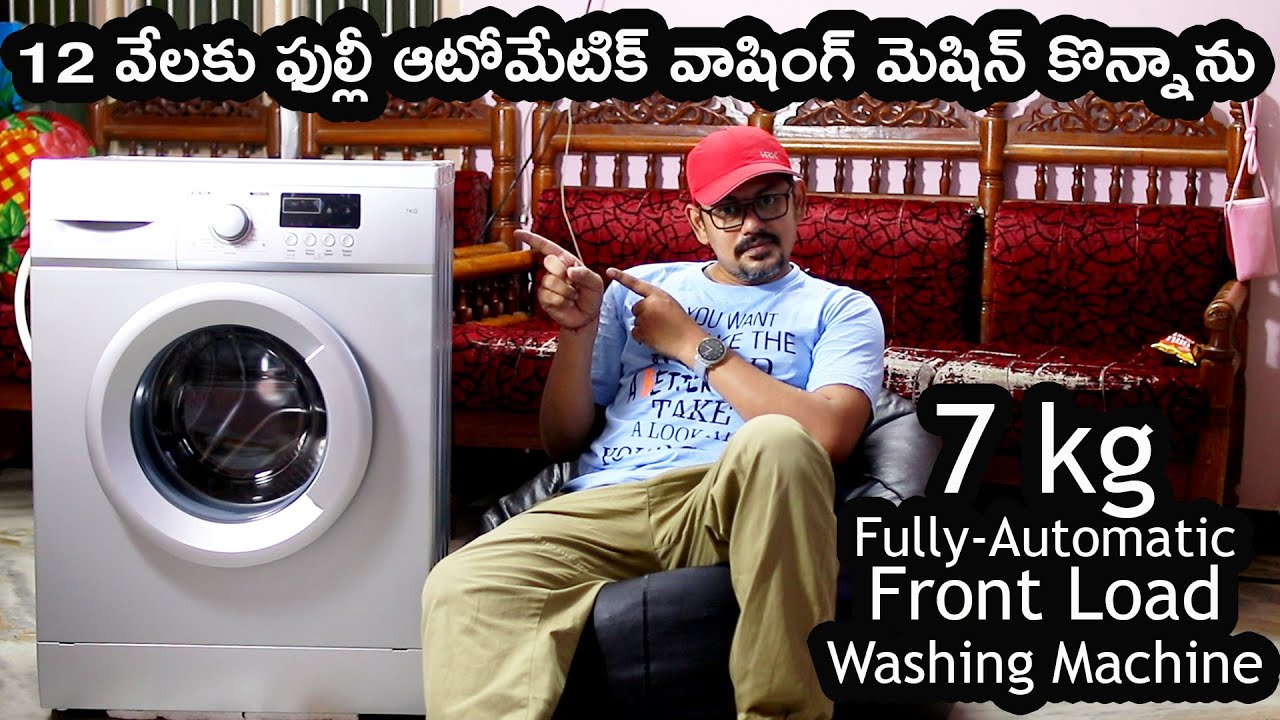AmazonBasics 7 kg Fully Automatic Front Load Washing Machine UNBOXING