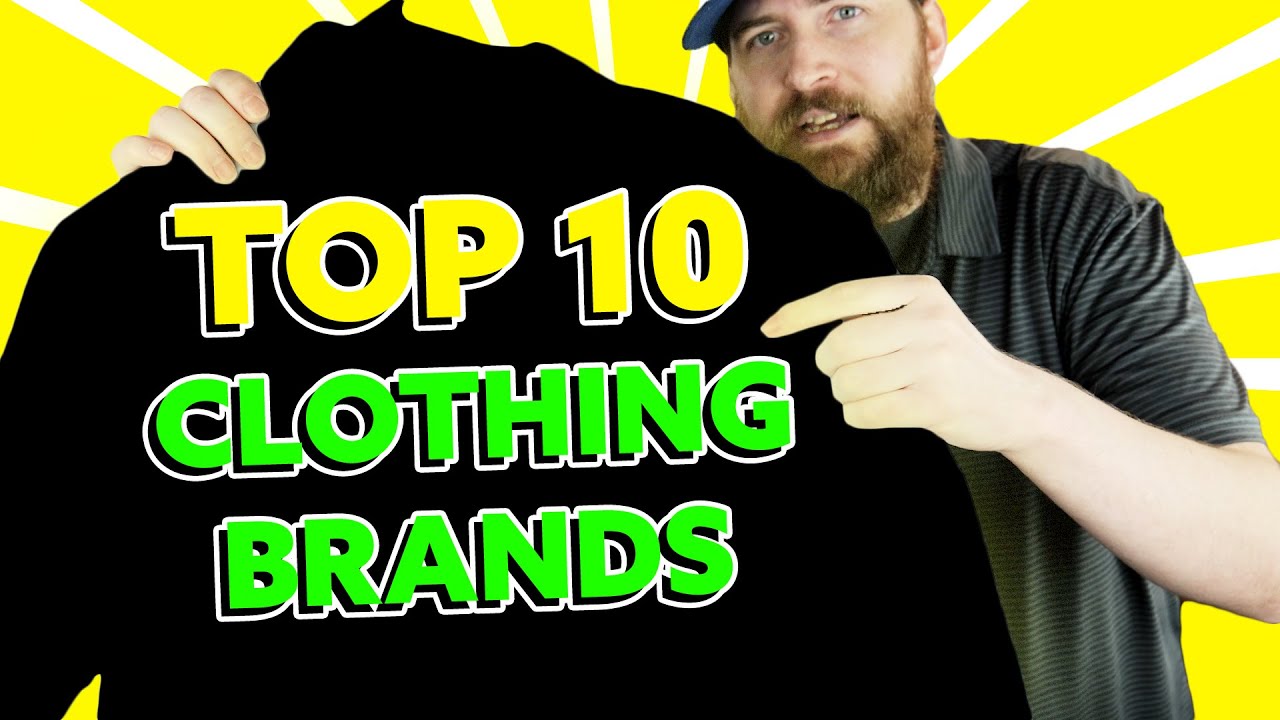 My Top 10 BREAD & BUTTER Clothing Brands To RESELL!