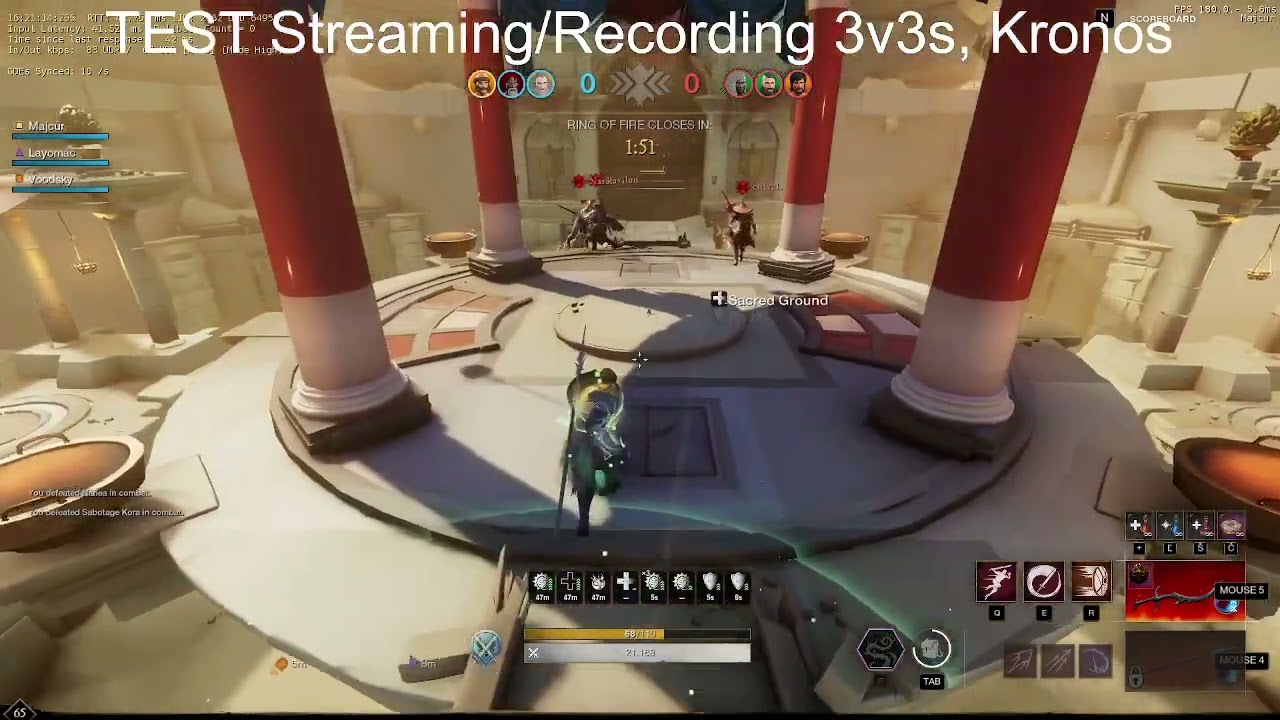 making PvP highlights, since 2003... 3v3 New World arena