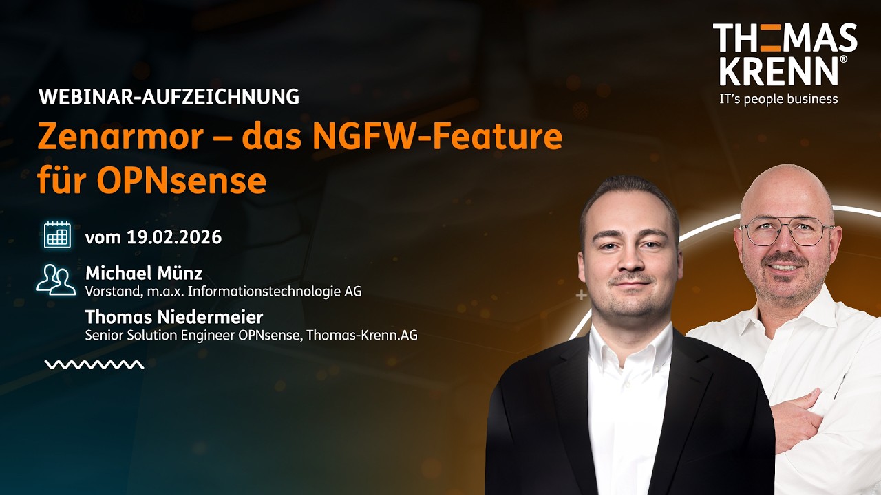 Zenarmor &ndash; Das NGFW Upgrade f&uuml;r OPNsense