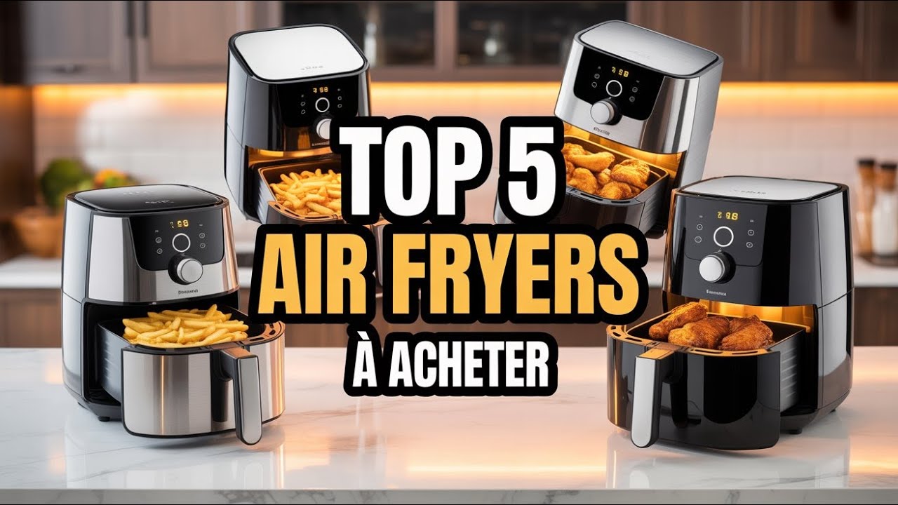Top 5 Meilleures Air Fryers ou friteuses à air chaud à Acheter cette année