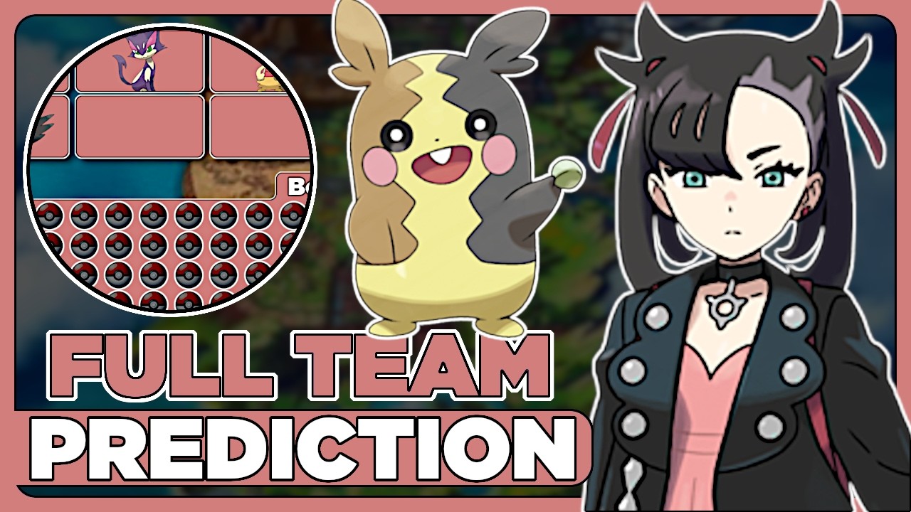 All Pokémon from Marnie across every region! | Gen 1–9 Team Prediction