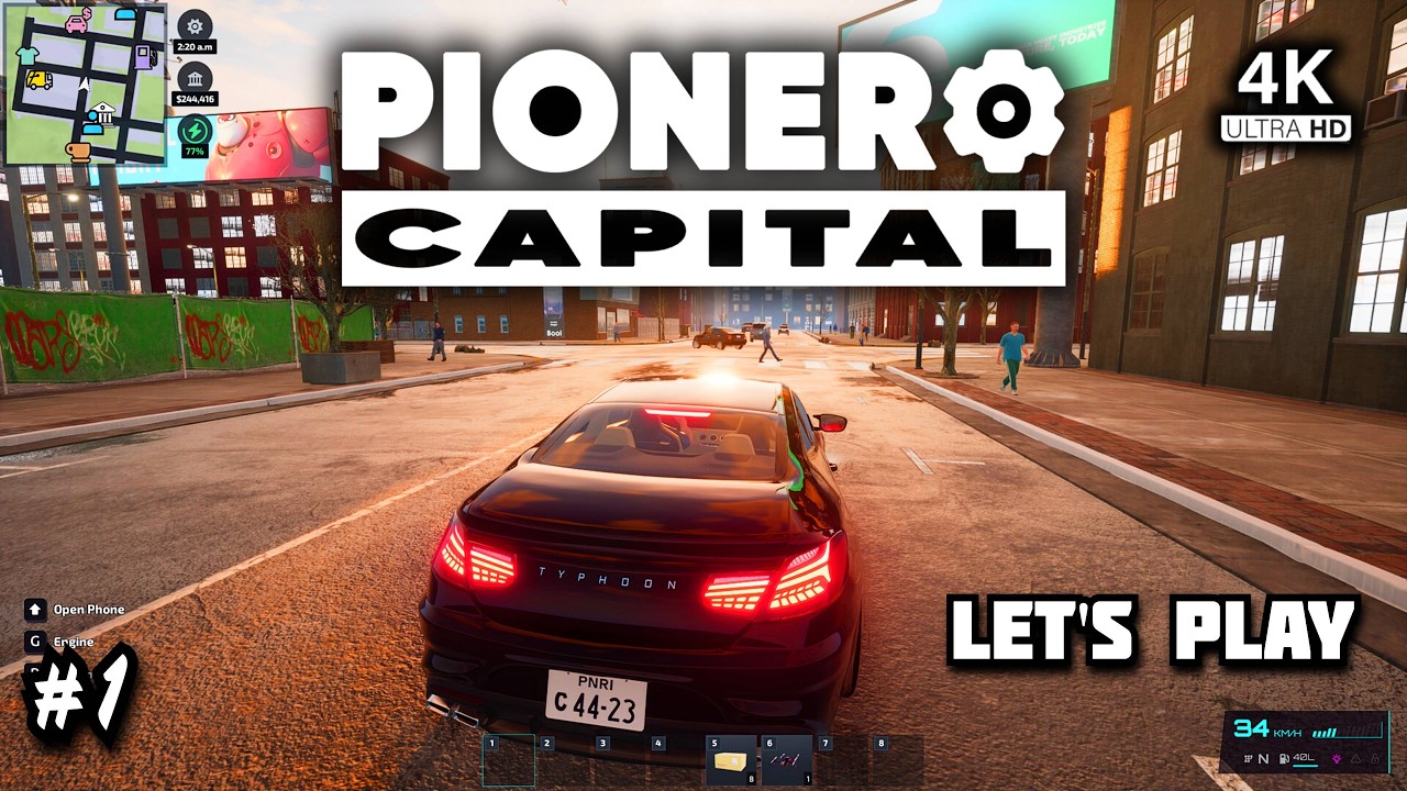 Pionero Capital #1 Demo Max Graphics Let's Play +Reshade