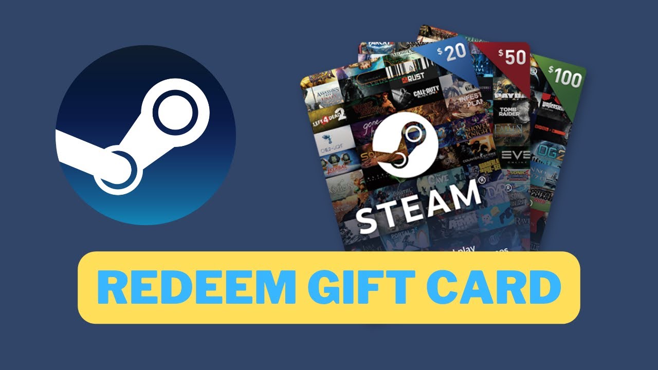 How to Redeem Your Steam Wallet Gift Cards on Laptop