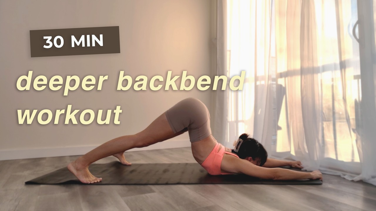 RELEASE & EXPAND: the workout you need to tap into the bendiest version of you (BACKBEND 30 MIN)