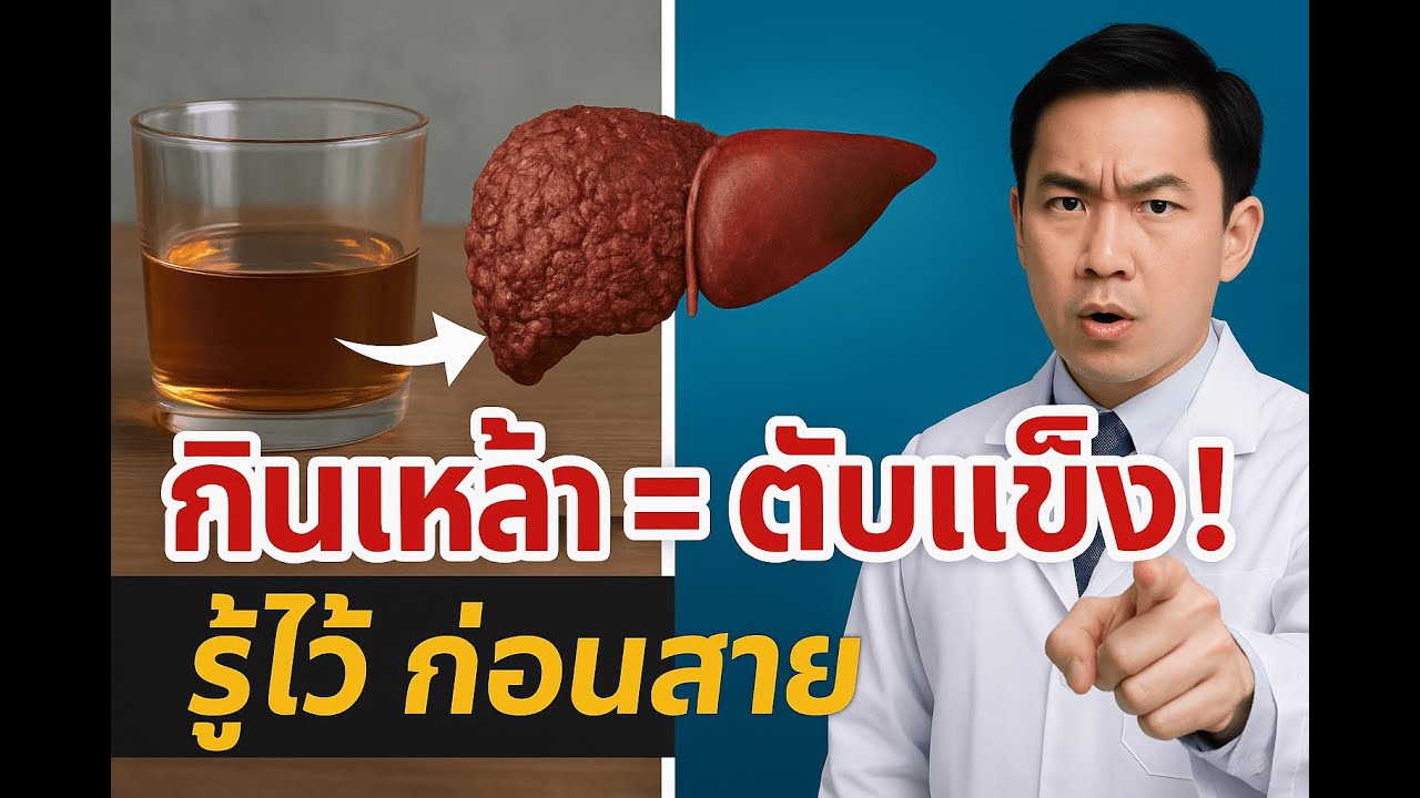 หมอศัลย์อธิบาย: ทำไมเหล้า = ตับแข็ง l SURGIDOC EP.63