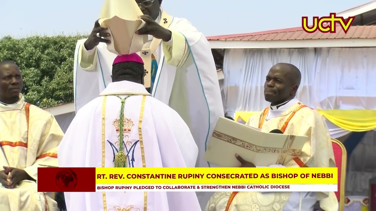 Rt  Rev  Constantine Rupiny Consecrated as Bishop of Nebbi Catholic Diocese