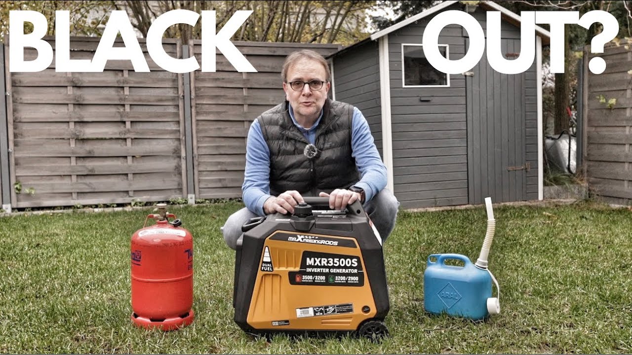 Maxpeedingrods 3500W DUAL FUEL - Notstromgenerator - Inverter Generator