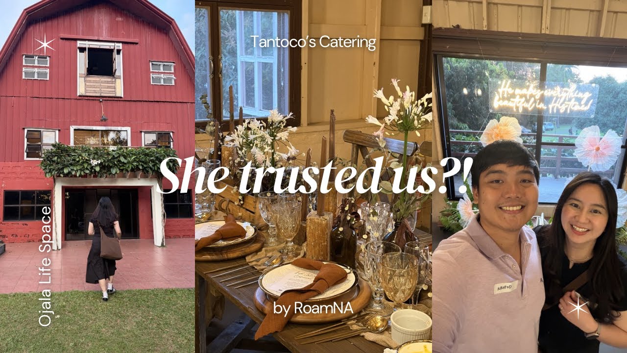 Food Tasting at Ojala Life Space | Tantoco’s Catering in Alfonso