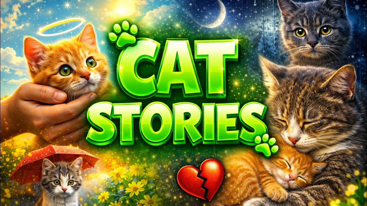 CAT STORIES KITTEN STORIES, CUTE KITTENS, SLEEP LISTENING TO CAT STORIES #cat #cathistory #catvideos