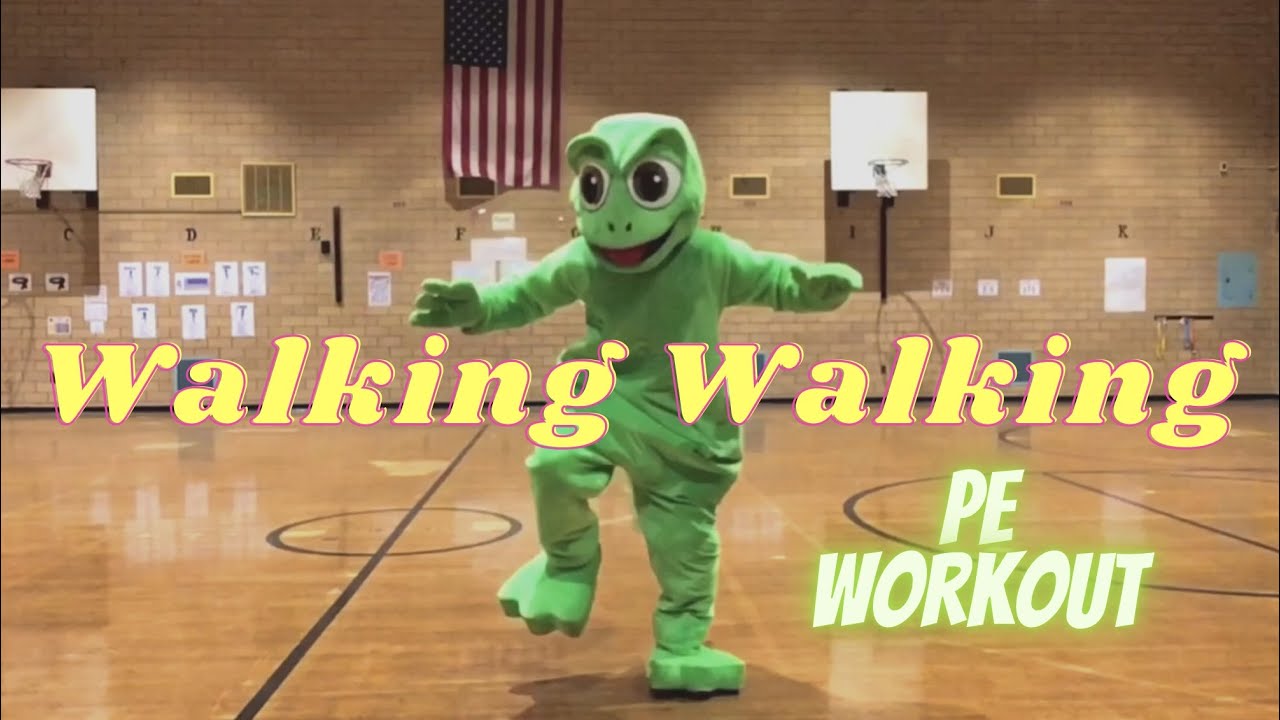 PhysEdZone: “Walking Walking” Fitness/Dance PE Workout | Brain Break