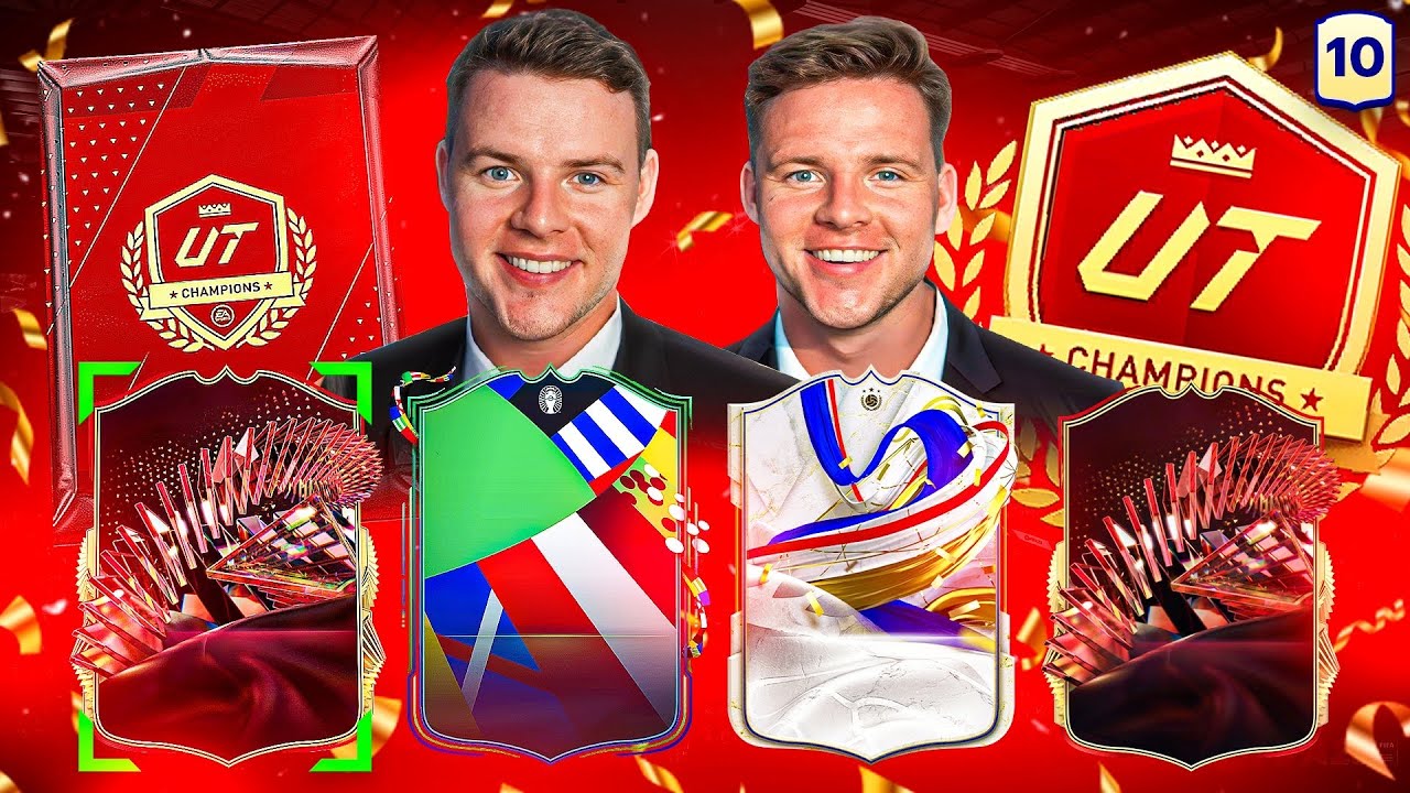 C'EST PARTI !! On OUVRE nos RÉCOMPENSES EURO & COPA FUT Champions Pack Opening ! FC 24 #10