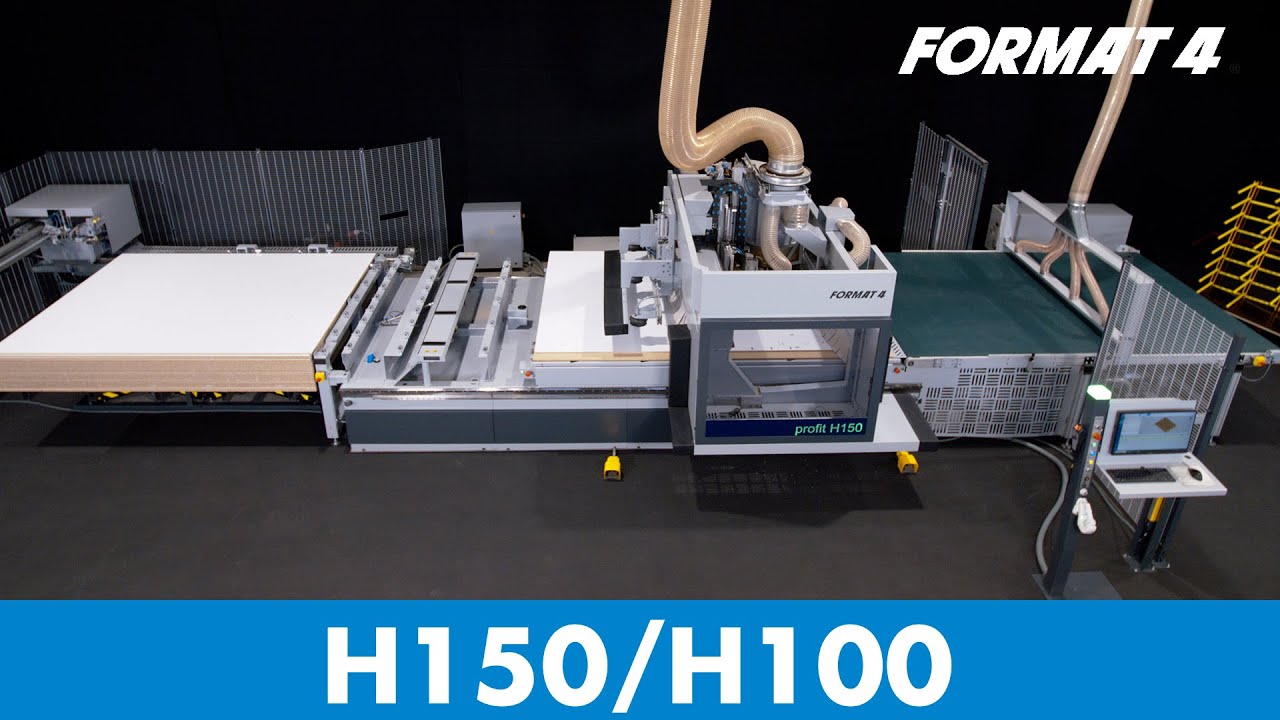 CNC-Nesting mit FORMAT4® profit H150/H100 | Felder Group