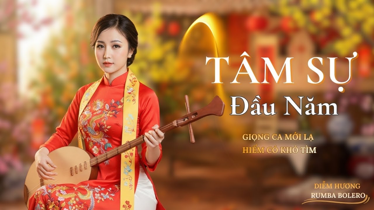 Năm Mới Chỉ Mong Bình Yên Bên Nhau – TÂM SỰ ĐẦU NĂM | Rumba Bolero Sax | Diễm Hương
