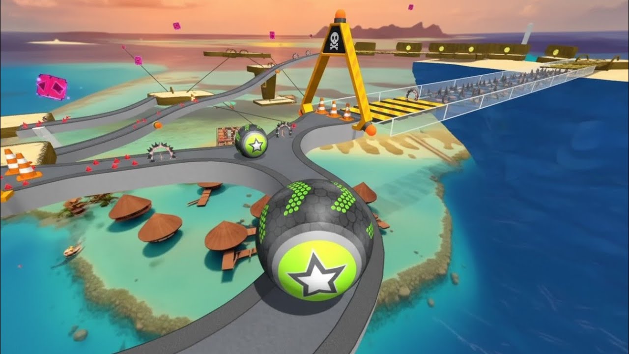 Going Balls, SpeedRun, Going Balls, Portal Run, Gameplay, Level 1085