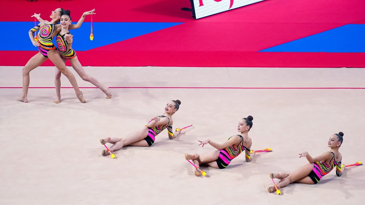 Conjunto Junior España ( 10 Mazas ) - 3° Posición 🥉 - Fig Junior World Champions 2025.
