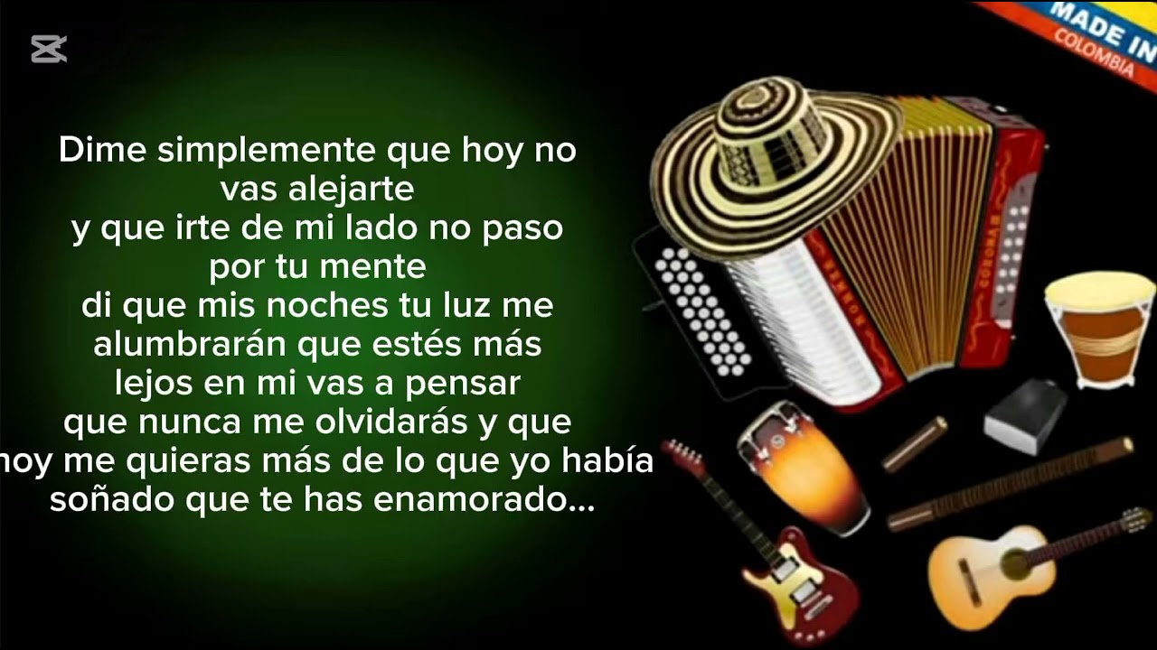 Los chiches del vallenato qu&eacute;date conmigo letra