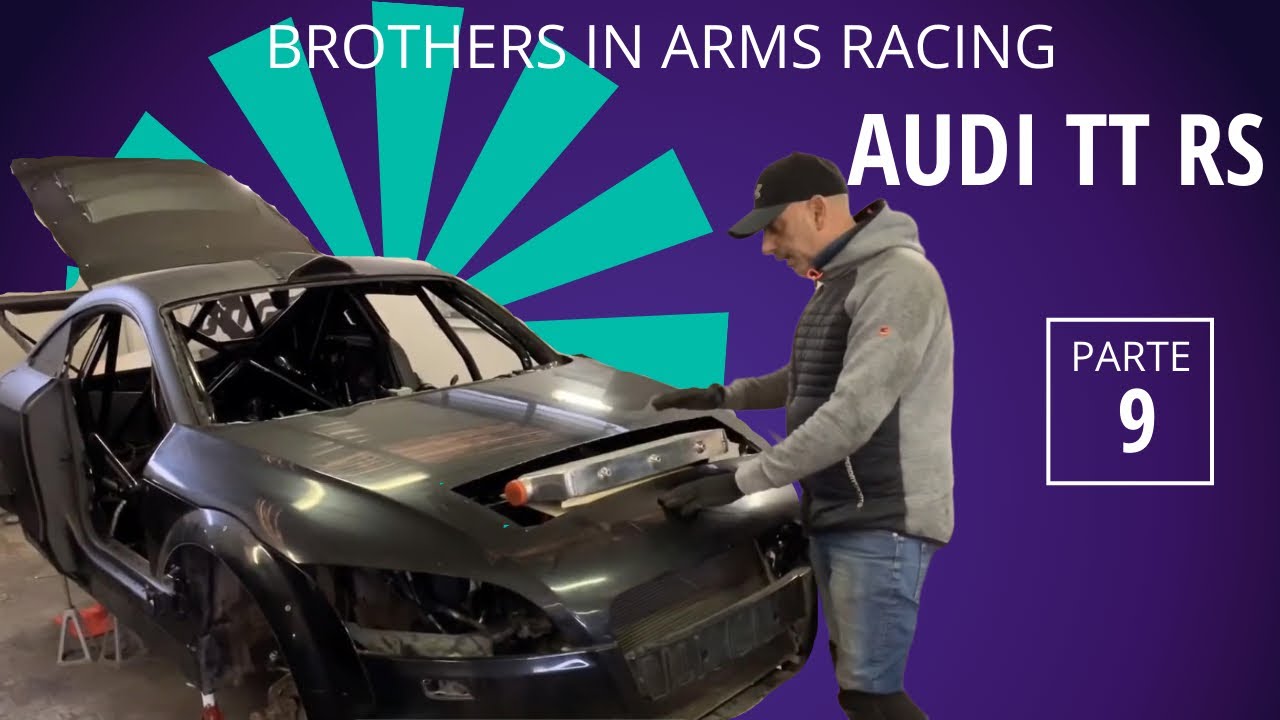 Audi TT RS Elaborazione Auto da Corsa Pista BROTERS IN ARMS RACING Parte 9 Body Kit Motore
