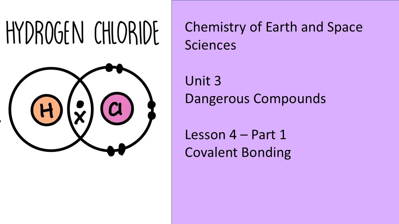 Lesson 4   Part 1   Drawing Lewis Dot structures for Covalent Compounds