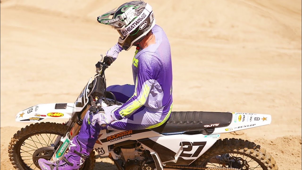The factory bikes being tested at Glen Helen 🏁 by SwapMoto Live 