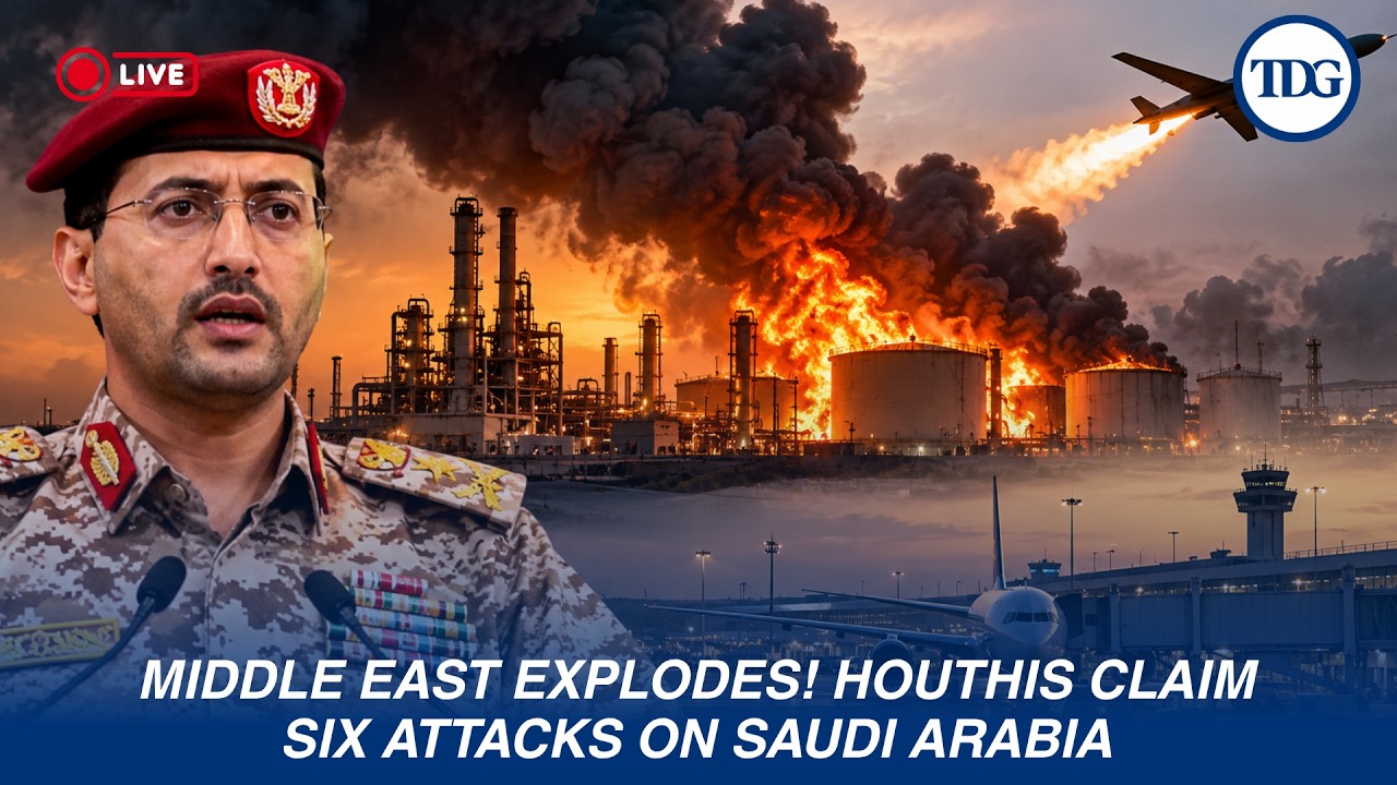 BREAKING |  Houthis Strike Saudi Aramco |  Airports & Military Bases in Major Attack!