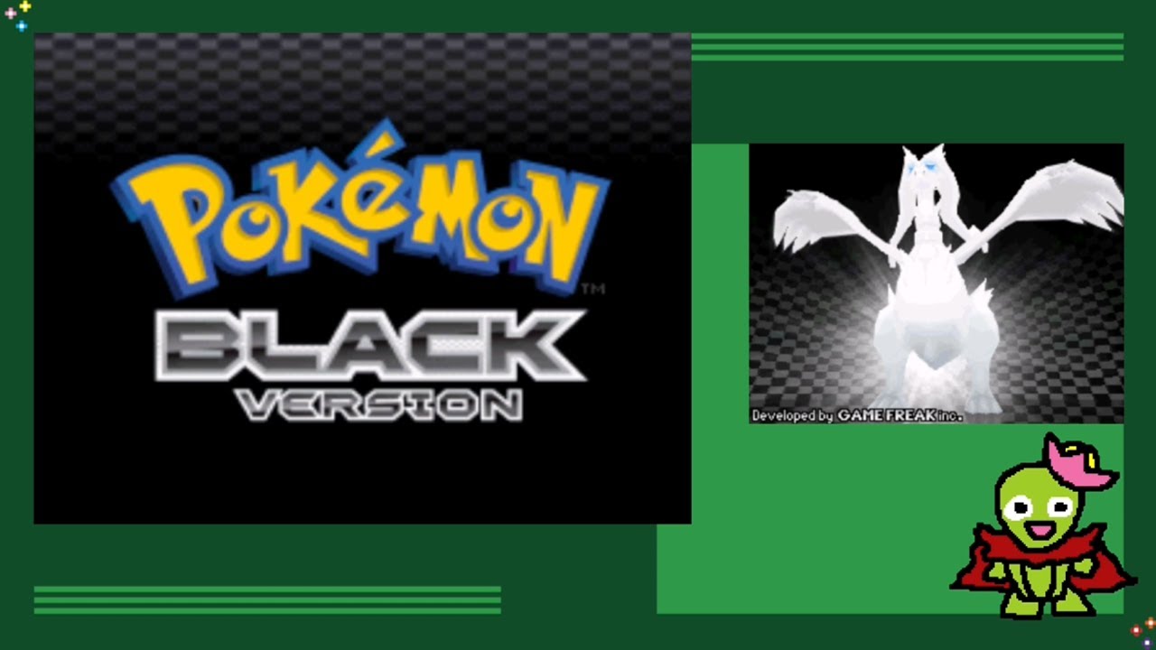 Starting a Pokemon Black playthrough! (after some Animal Crossing)