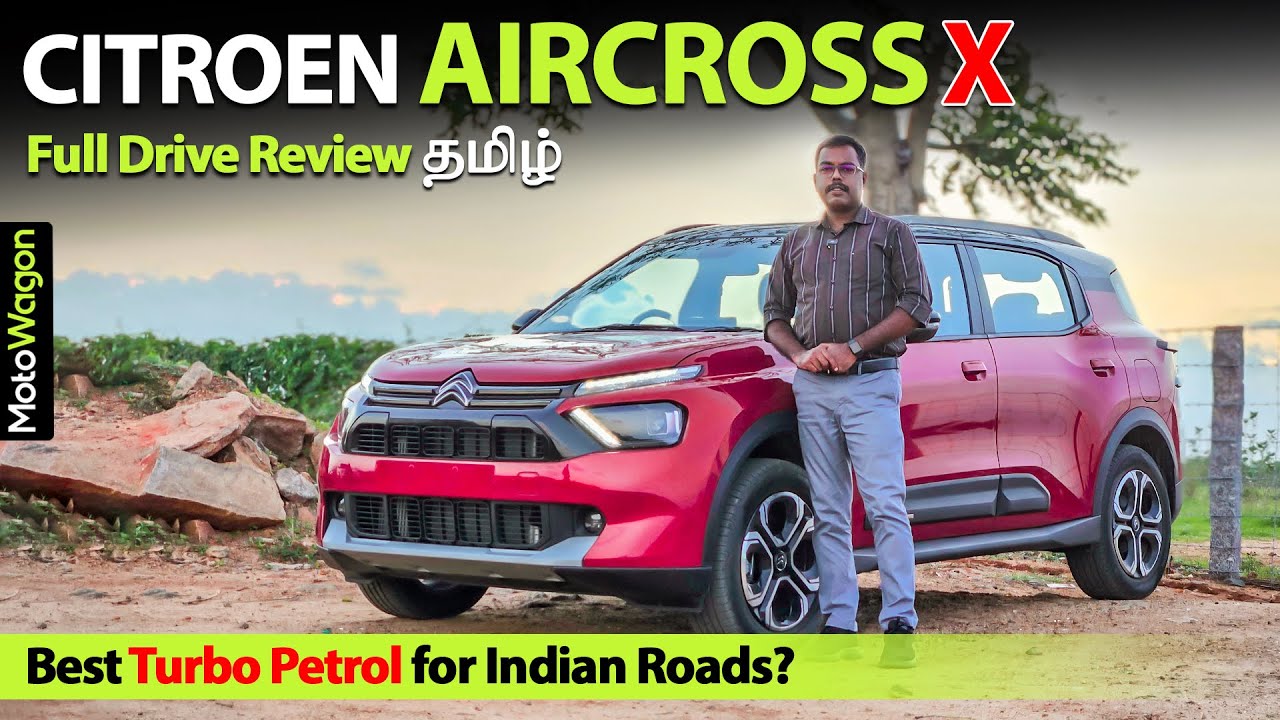 Citroen Aircross X - Best Turbo Petrol for India? | Full Drive Review | Tamil Car Review | MotoWagon