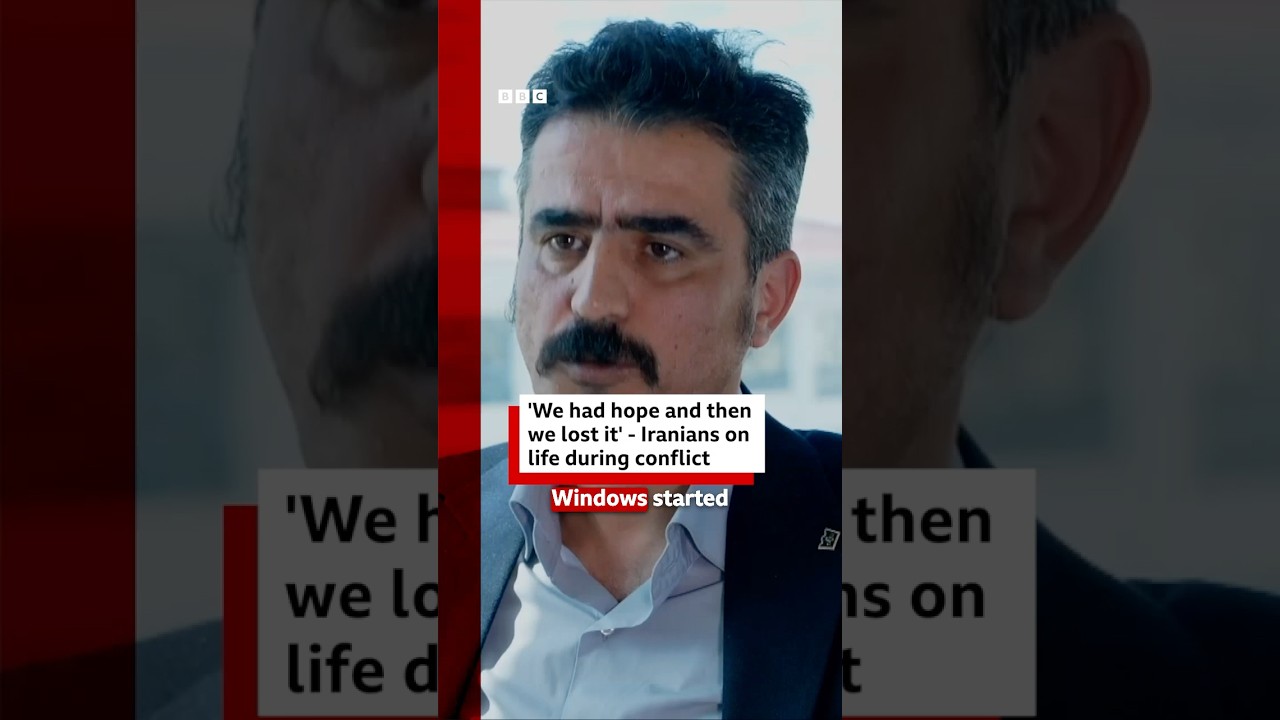 'We had hope and then we lost it' - Iranians on life during conflict. #Iran #BBCNews