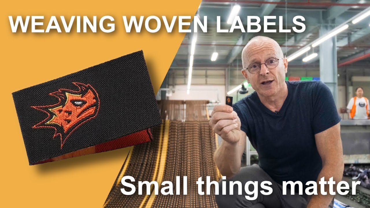 Weaving Labels On Modern Computerised Jacquard Looms