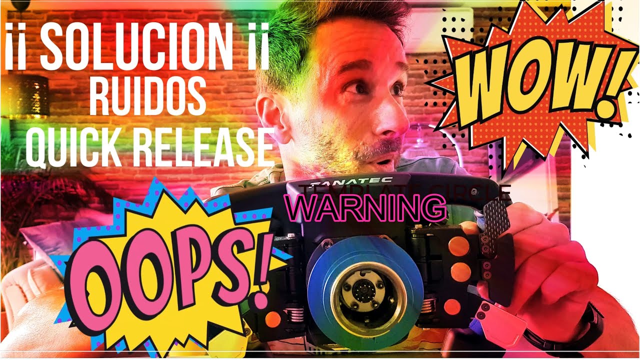 🚦COMO 🛑 ELIMINAR, QUITAR 🛑 EL RUIDO  A TU ¨CSL DD¨DD1¨DD2¨ DIRECT DRIVE A TU🚀QUICK RELEASE🚀SOLUCION