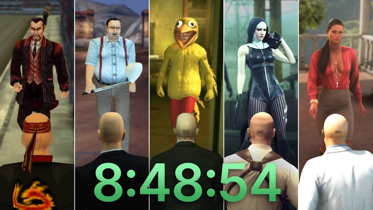 Speedrun WSZYSTKICH Hitmanów