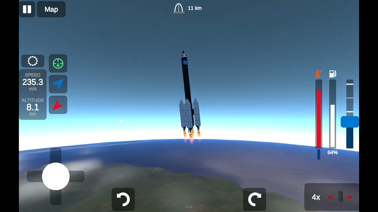 Mission 1 orbit 